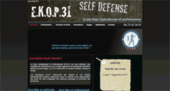 Desktop Screenshot of ekop31.fr